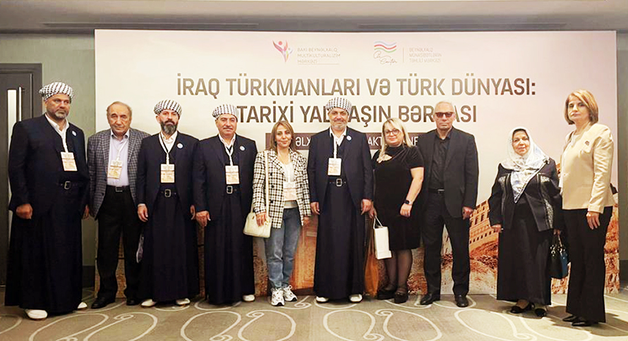 Əməkdaşlarımız “İraq türkmanları və Türk dünyası: Tarixi yaddaşın bərpası” mövzusunda beynəlxalq konfransda iştirak ediblər