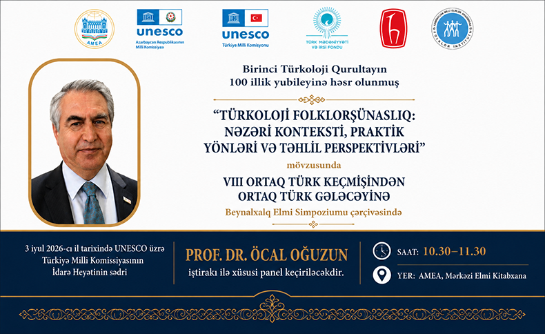 Prof. Dr. Öcal Oğuzun iştirakı ilə xüsusi panel keçiriləcək