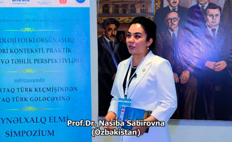 Professor Nasiba Sabirovanın "Türkoloji folklorşünaslıq" simpoziumu ilə bağlı fikirləri