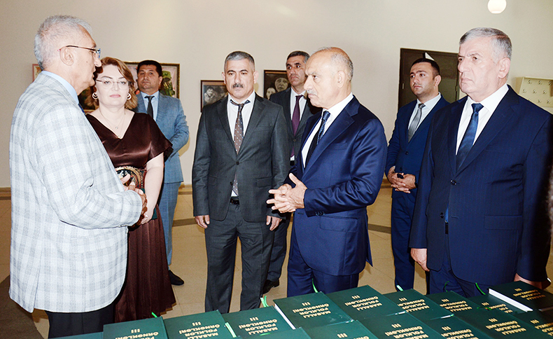 Presentation of the III volume of the book “Folklore examples of Masalli” was held