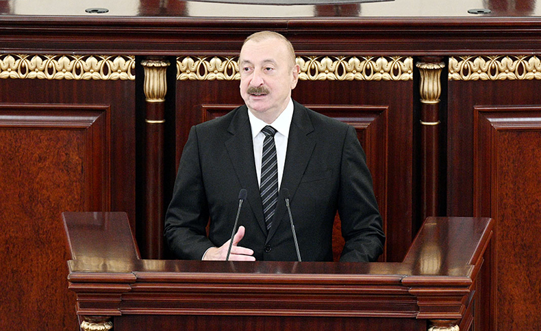 Azərbaycan Milli Elmlər Akademiyasının 80 illik yubiley yığıncağı keçirilib Prezident İlham Əliyev tədbirdə çıxış edib