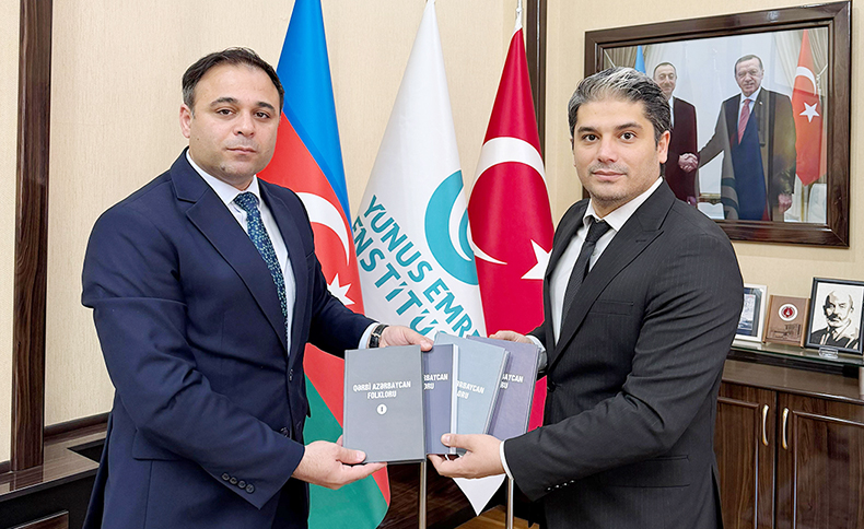 Folklor İnstitutu ilə Bakı Yunus Əmrə İnstitutu arasında əməkdaşlıq müzakirə olunub