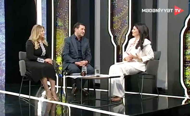 AMEA Folklor İnstitutunun əməkdaşları "Ovqat" verilişində çıxış ediblər