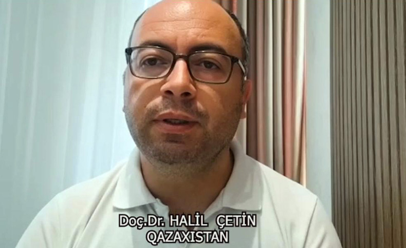 Doç. Dr. Halil Çetin VIII Beynəlxalq Elmi Simpoziumla bağlı videomüraciət edib