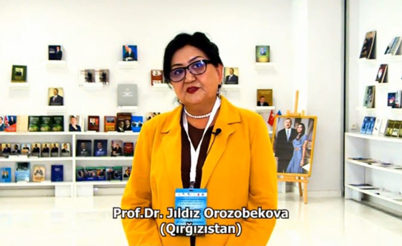 Professor Jıldız Orozobekovanın "Türkoloji folklorşünaslıq" simpoziumu ilə bağlı fikirləri