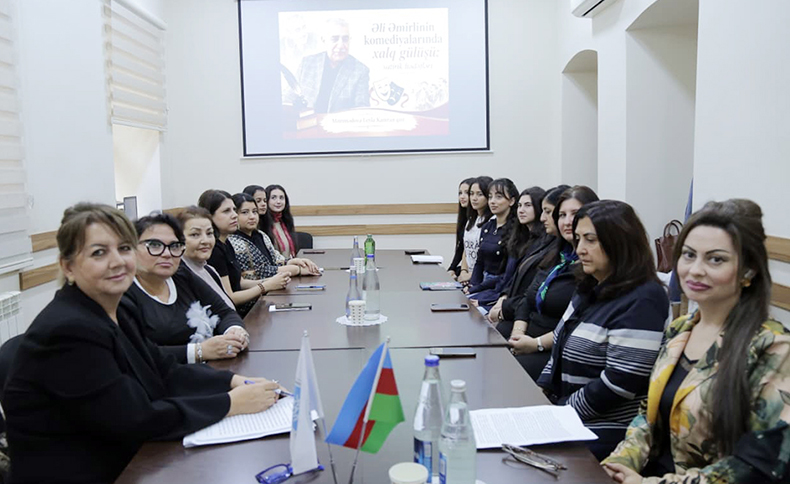 Folklor İnstitutunda xalq gülüşü, mifoloji yaddaş və klassik poeziya elmi müzakirə mövzusu olub